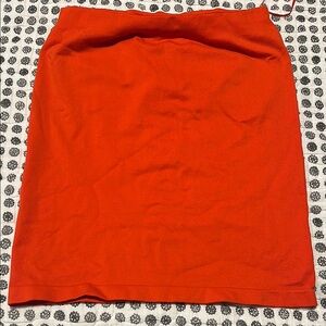 Vibrant Orange tube top